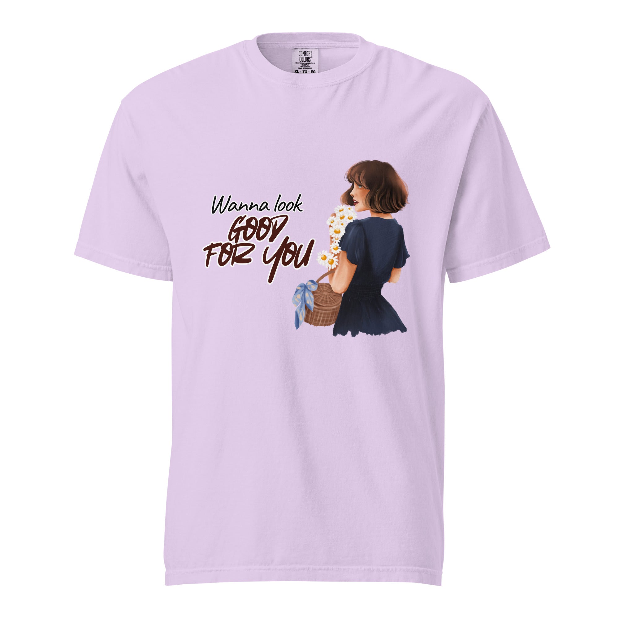 Good For You Unisex garment-dyed heavyweight t-shirt