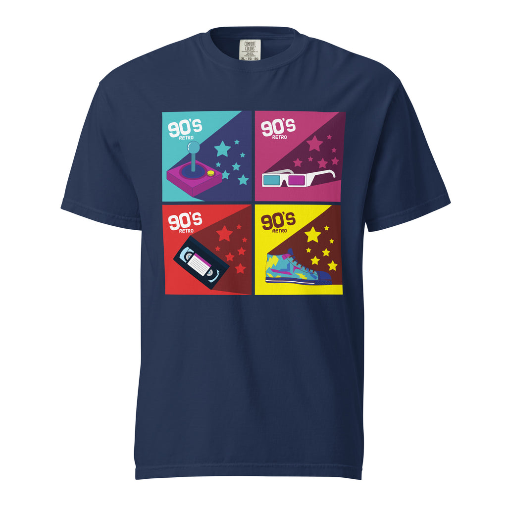 All Retro 90s Unisex garment-dyed heavyweight t-shirt