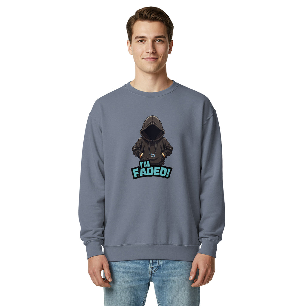 I'm Faded Unisex garment-dyed sweatshirt